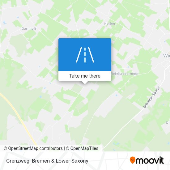 Grenzweg map
