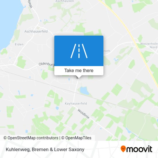 Kuhlenweg map