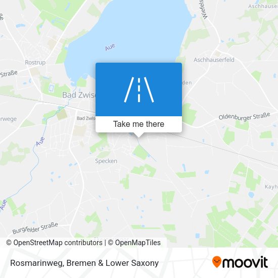 Rosmarinweg map