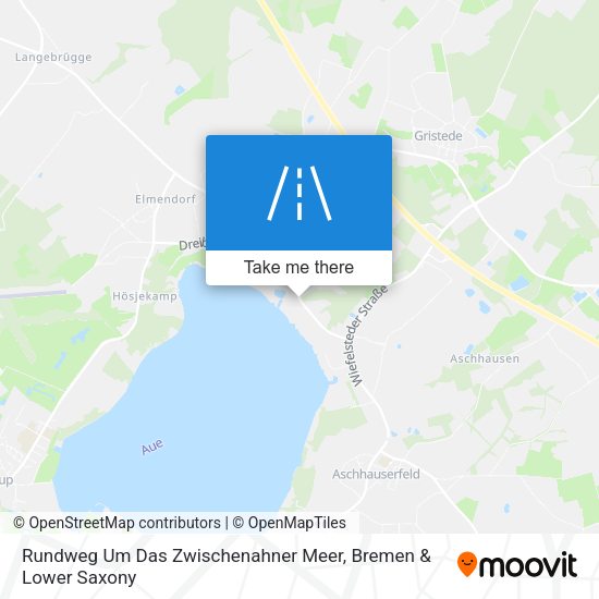 Rundweg Um Das Zwischenahner Meer map