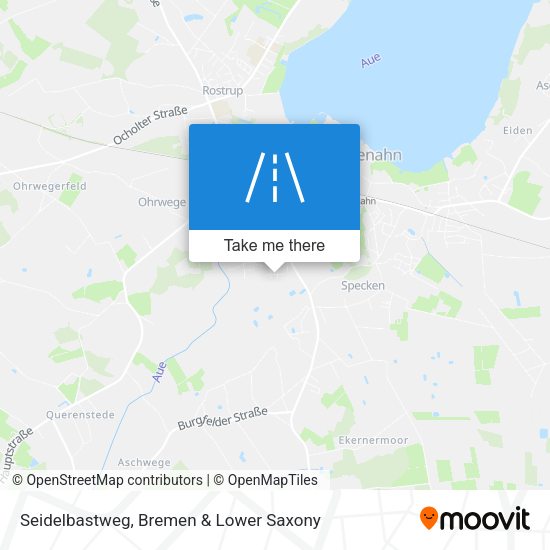 Seidelbastweg map