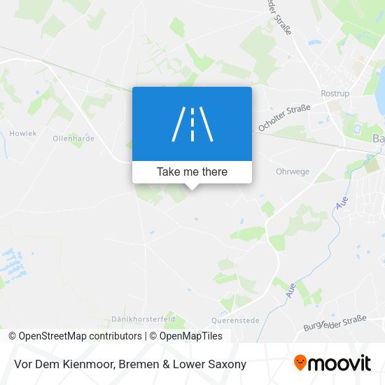 Vor Dem Kienmoor map