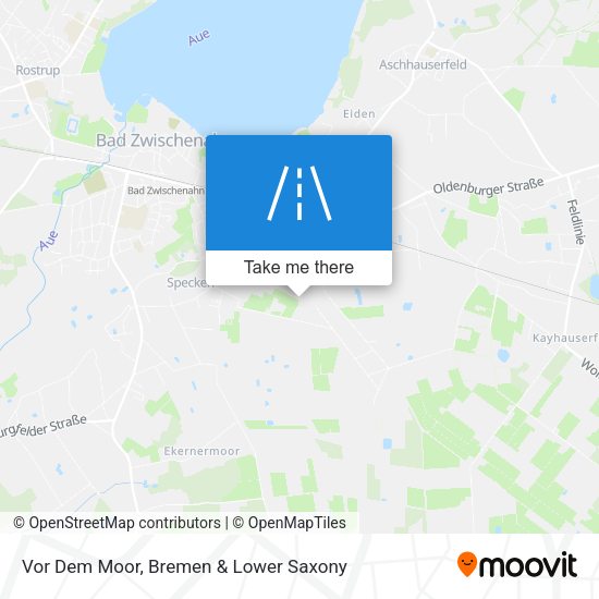 Vor Dem Moor map