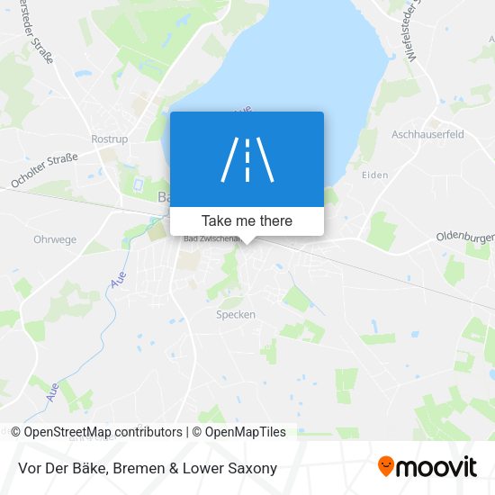 Vor Der Bäke map