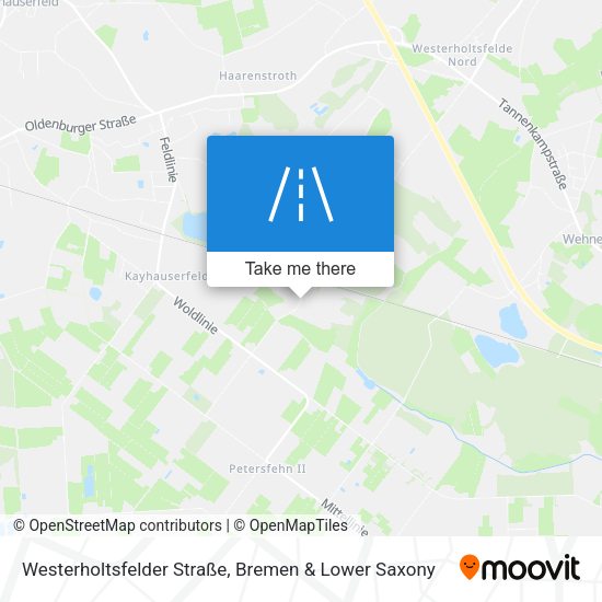 Westerholtsfelder Straße map