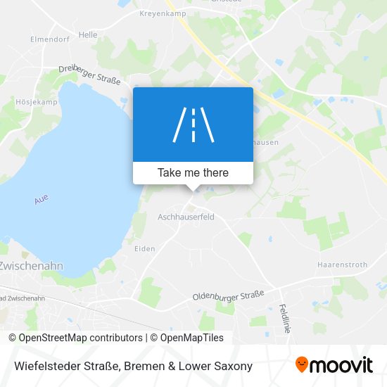 Wiefelsteder Straße map