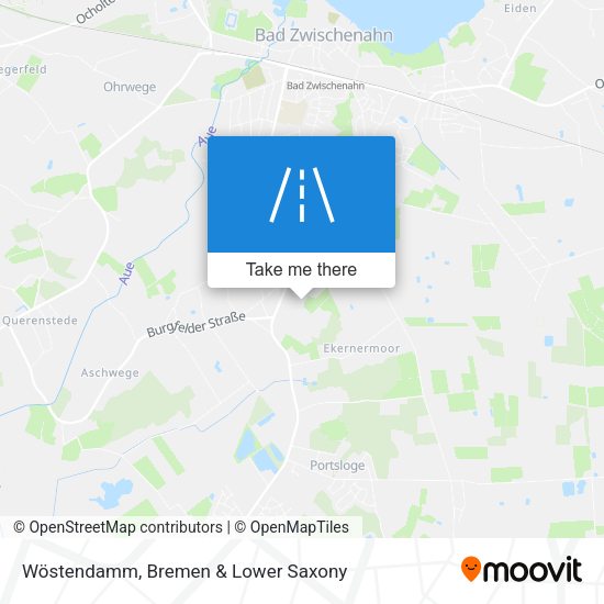 Wöstendamm map