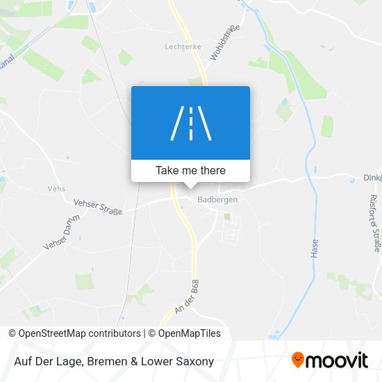 Auf Der Lage map
