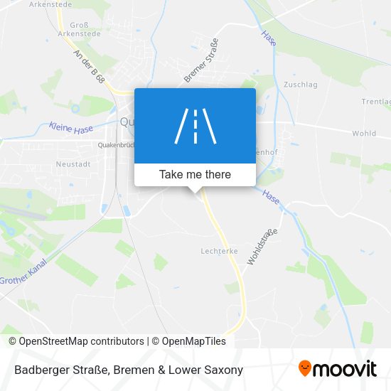 Badberger Straße map