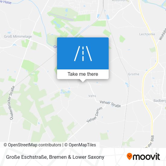 Große Eschstraße map