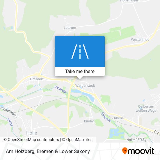 Am Holzberg map