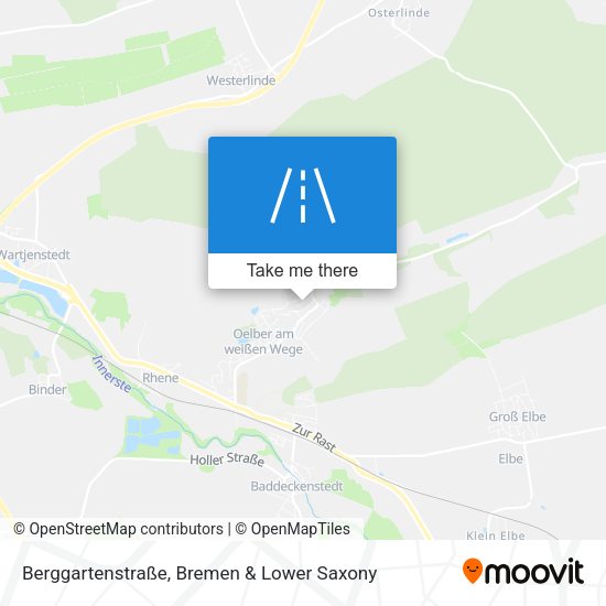 Berggartenstraße map