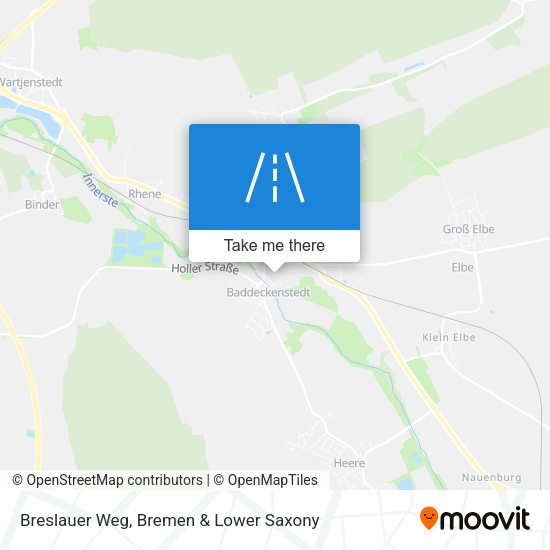 Breslauer Weg map