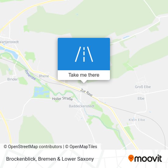 Brockenblick map