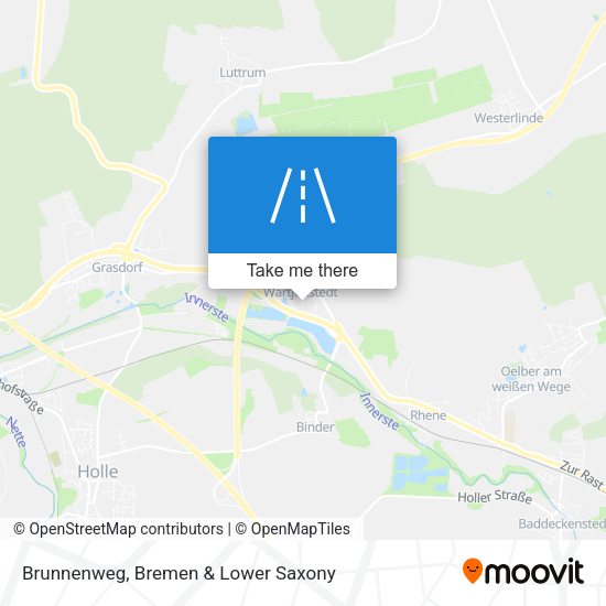 Brunnenweg map