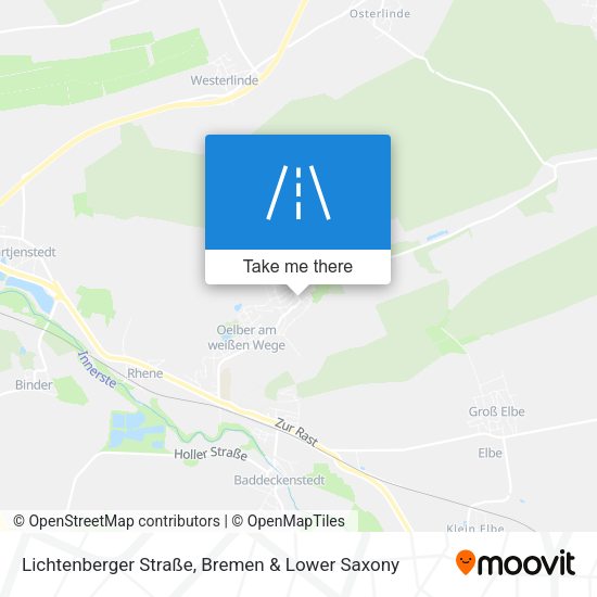 Lichtenberger Straße map