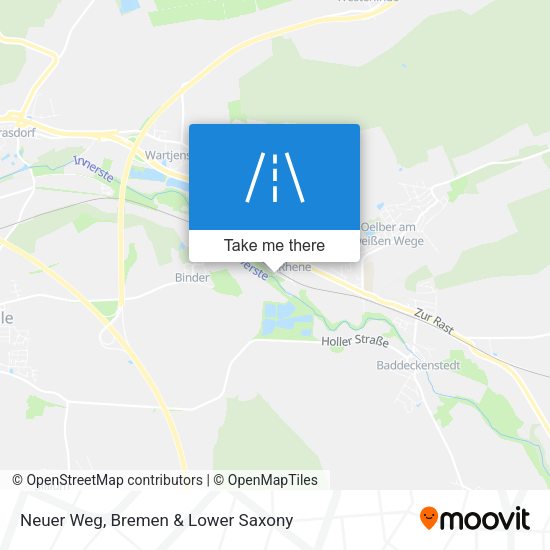 Neuer Weg map