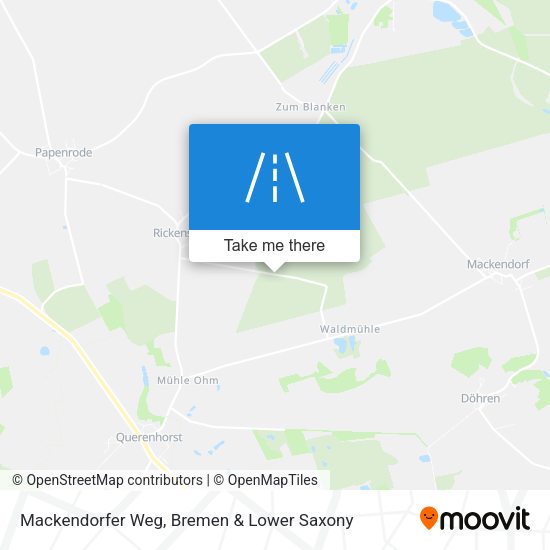 Mackendorfer Weg map