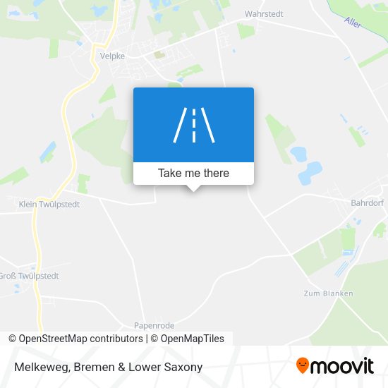 Melkeweg map