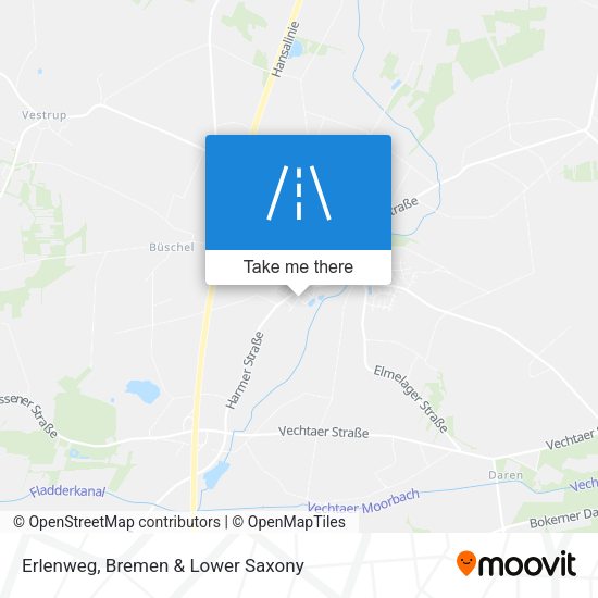 Erlenweg map