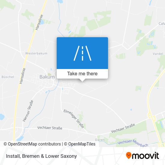 Install map