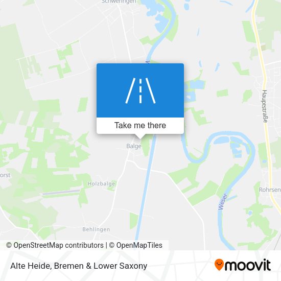 Alte Heide map
