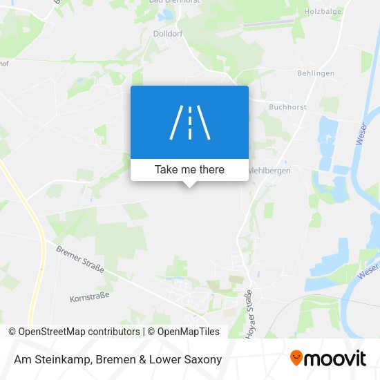 Am Steinkamp map