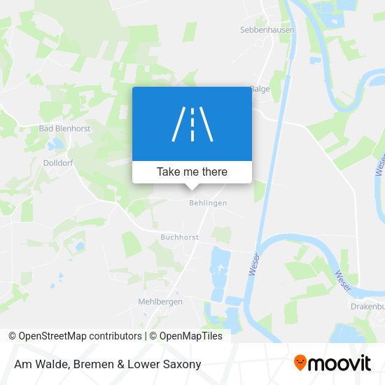 Am Walde map