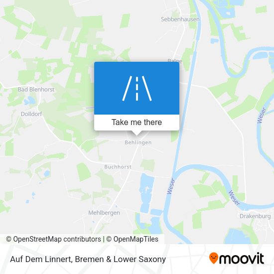 Auf Dem Linnert map