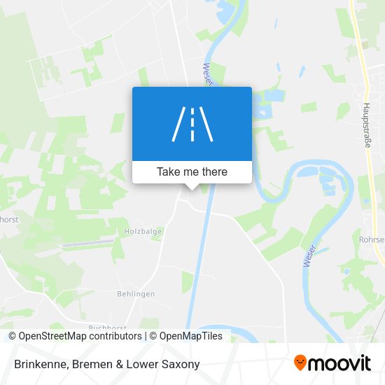 Brinkenne map