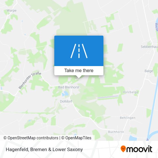 Hagenfeld map