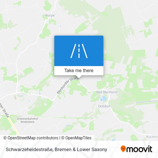 Schwarzeheidestraße map