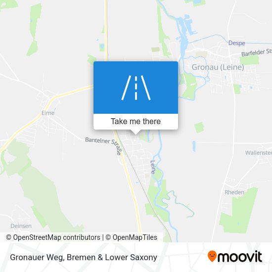 Gronauer Weg map