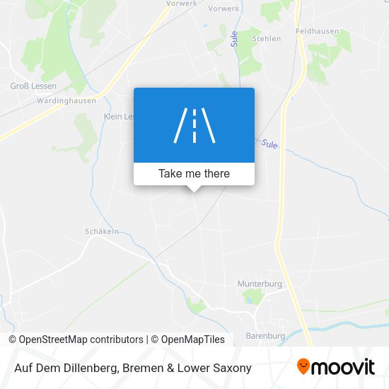 Auf Dem Dillenberg map