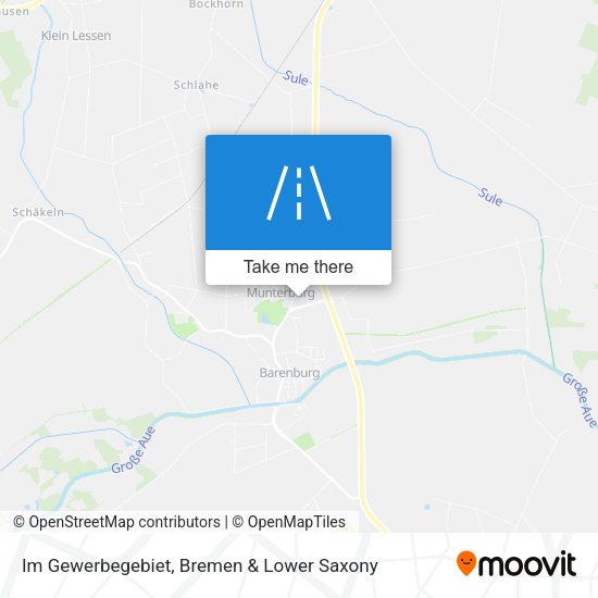 Im Gewerbegebiet map