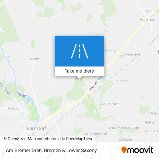 Am Bremer Dreh map