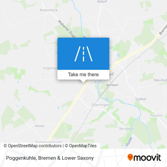 Poggenkuhle map