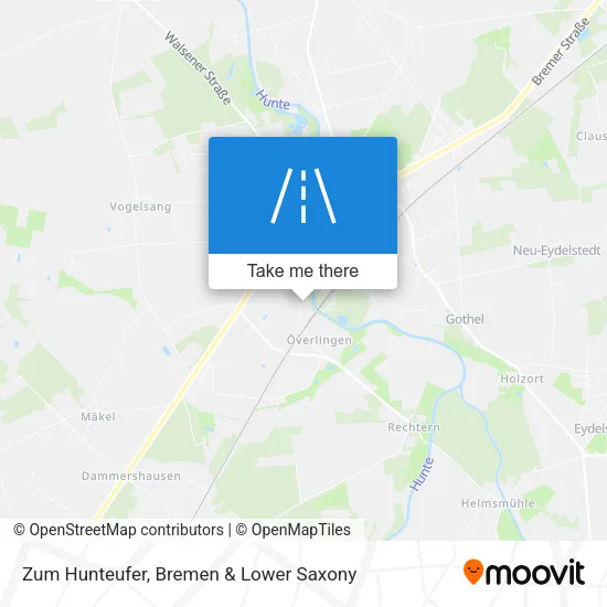 Карта Zum Hunteufer