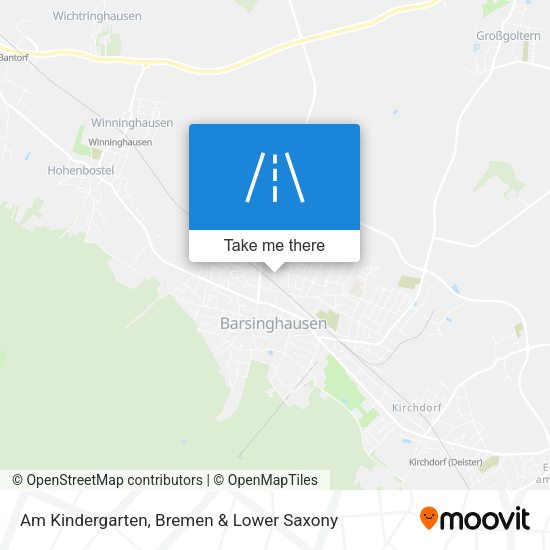 Am Kindergarten map