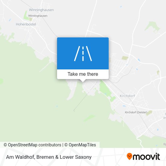 Am Waldhof map