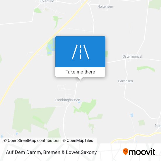 Auf Dem Damm map