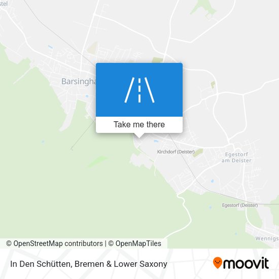 In Den Schütten map