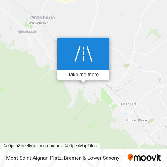 Mont-Saint-Aignan-Platz map