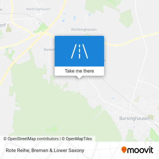 Rote Reihe map