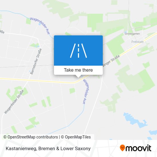 Kastanienweg map