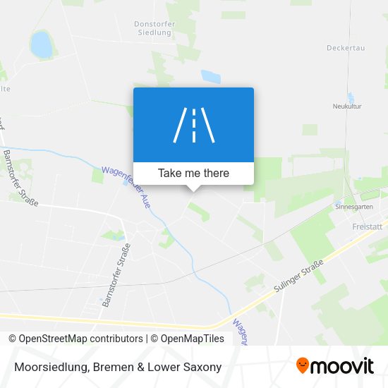 Moorsiedlung map