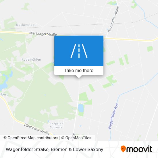 Wagenfelder Straße map