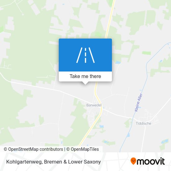Kohlgartenweg map