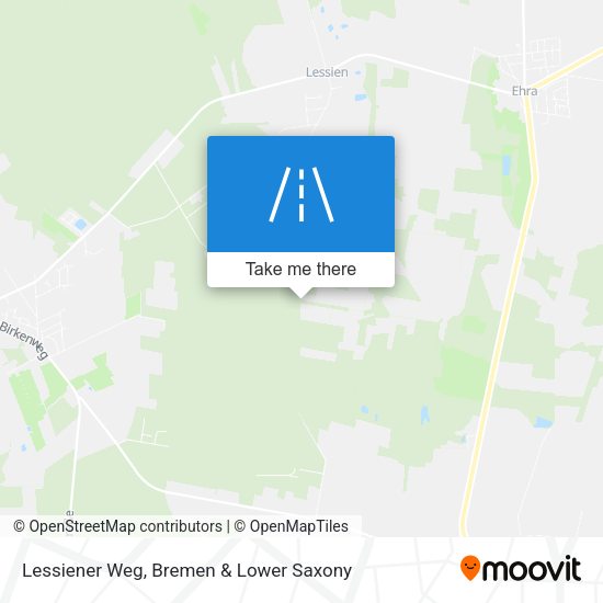 Lessiener Weg map
