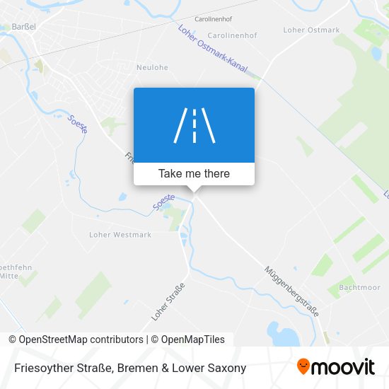 Friesoyther Straße map